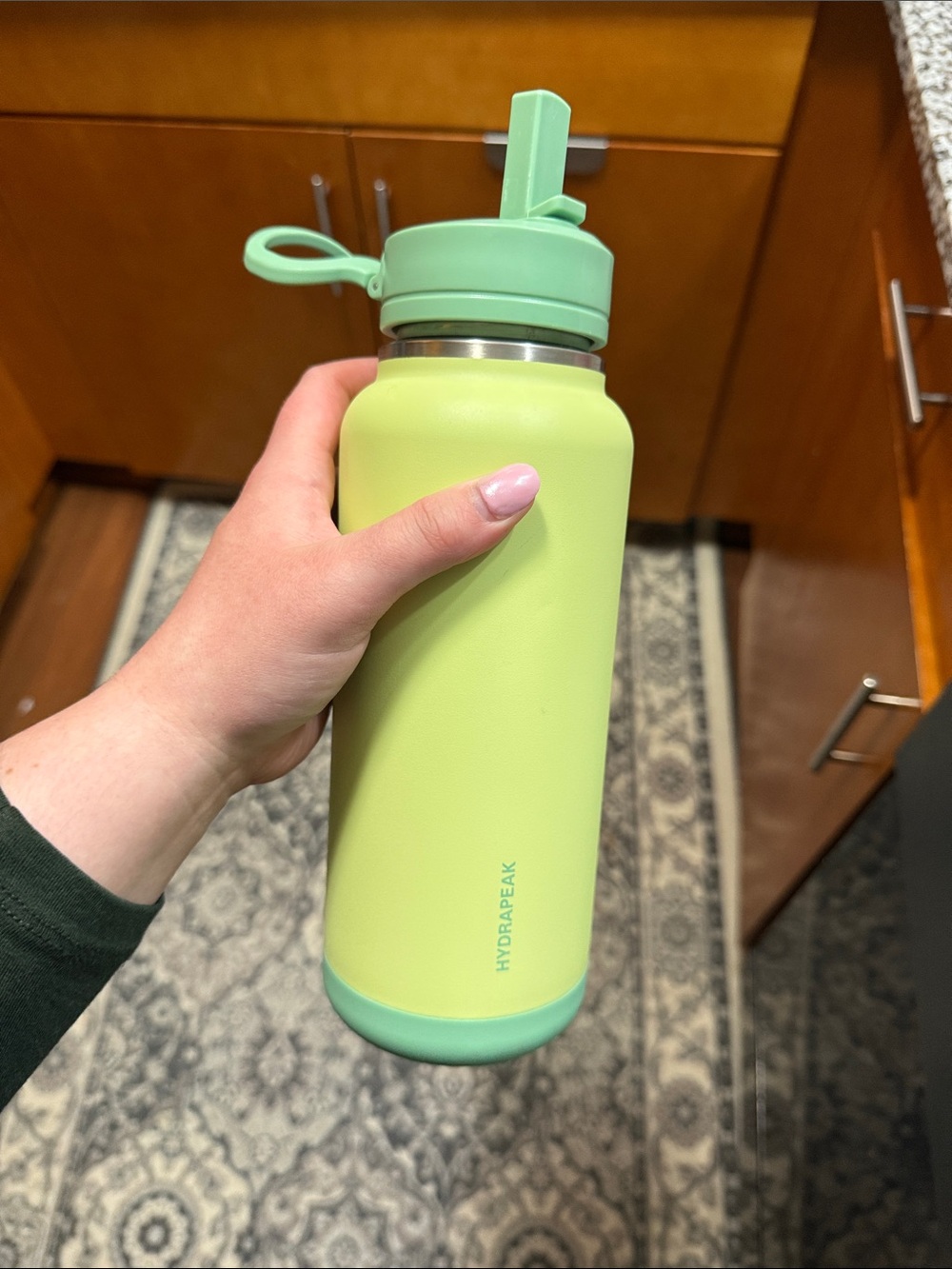 Hydrapeak 30oz Lime Green Insulated Bottle